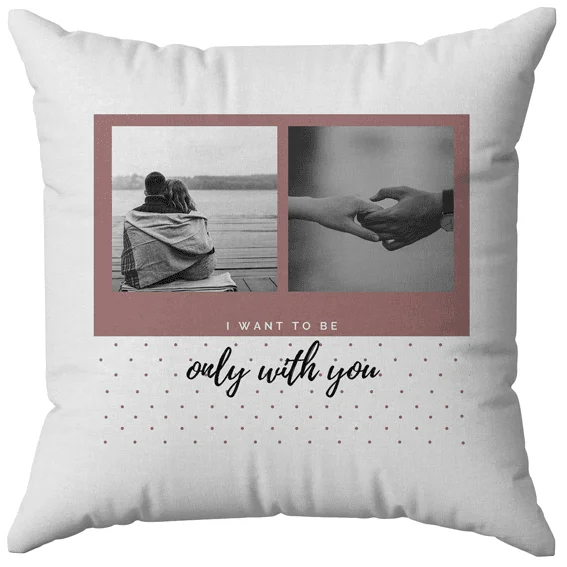 Φωτογραφία προϊόντος: OEM Μαξιλάρι Only with you 30Χ30