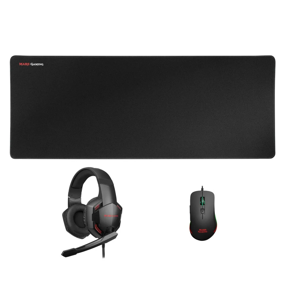 Φωτογραφία προϊόντος: Mars Gaming MCP PRO 3IN1 Gaming Mouse, MousePad, Headphones