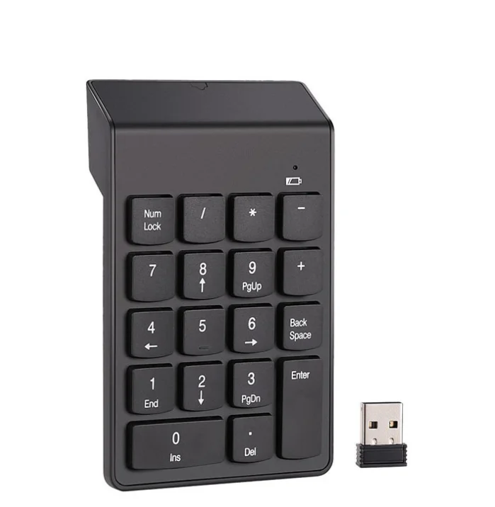 Φωτογραφία προϊόντος: Wireless 2.4G number keyboard