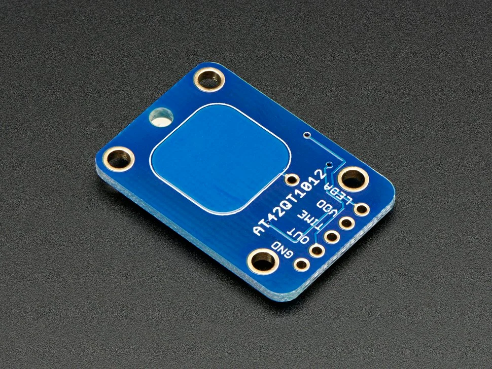 Φωτογραφία προϊόντος: Standalone Toggle Capacitive Touch Sensor Breakout - AT42QT1012