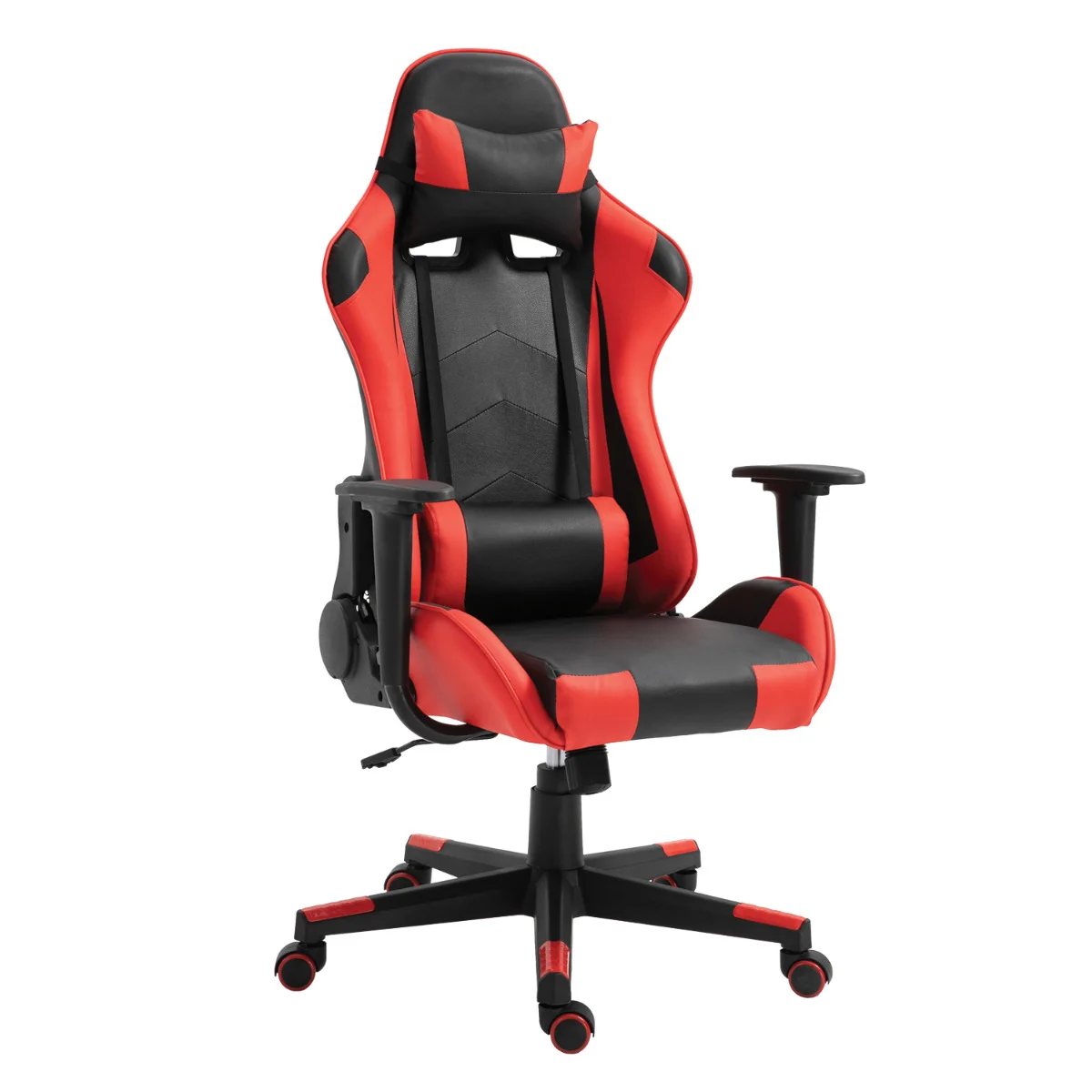 Φωτογραφία προϊόντος: ArteLibre Καρέκλα Γραφείου Gaming NAVAN Κόκκινο/Μαύρο PVC 68x53x122-131cm
