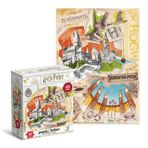 Φωτογραφία προϊόντος: Dodo Puzzles Dynasty of Harry Potter - Hogwarts 450τμχ