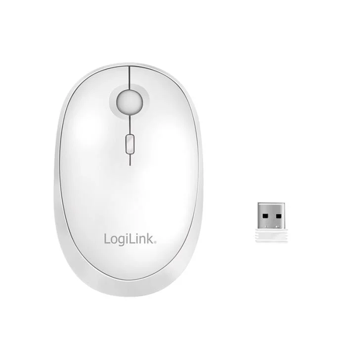 Φωτογραφία προϊόντος: LogiLink ID0205W Ασύρματο Bluetooth Ποντίκι Λευκό