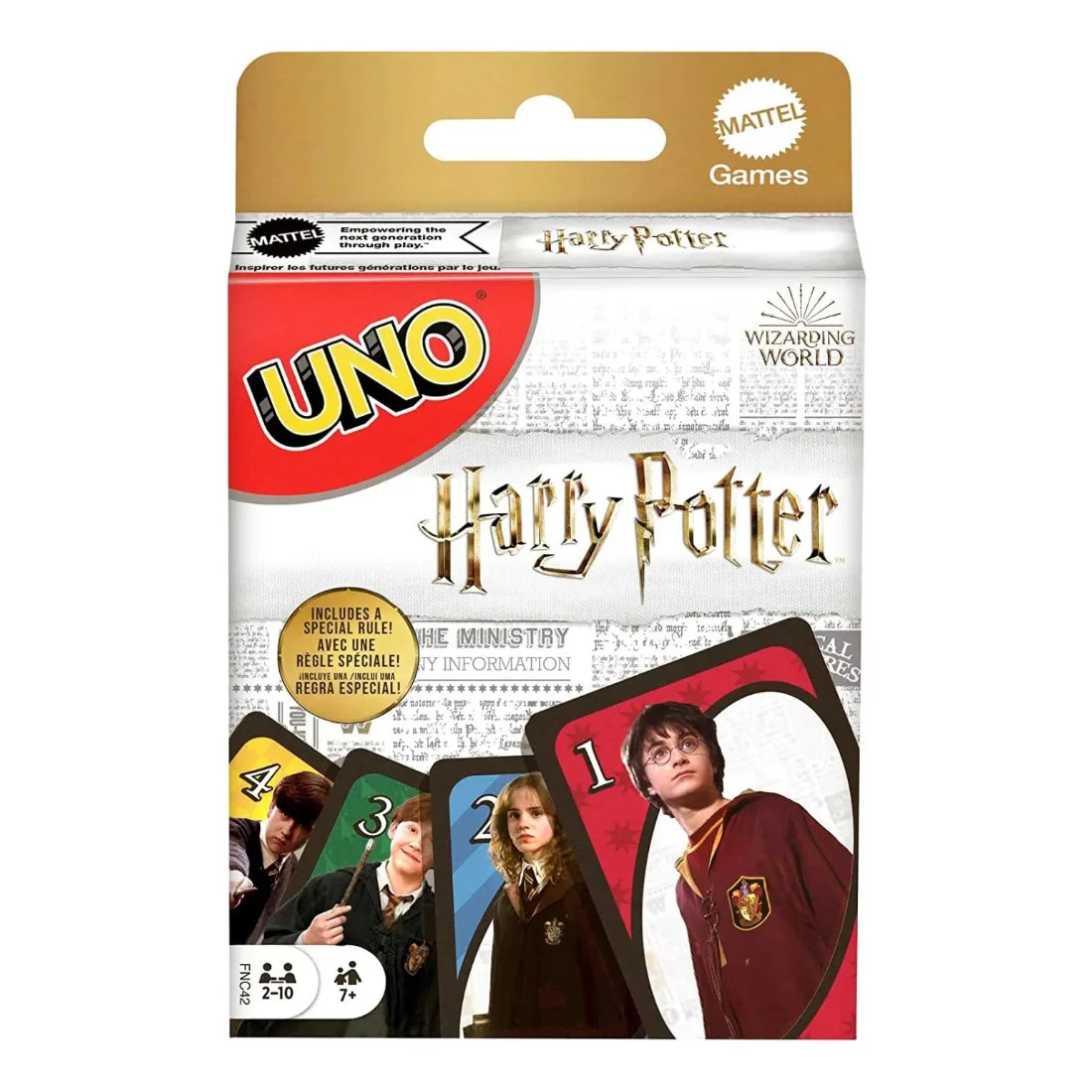 Φωτογραφία προϊόντος: Mattel UNO Harry Potter Card Game (FNC42)