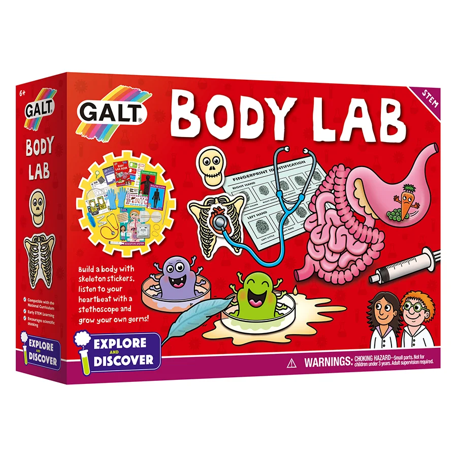 Φωτογραφία προϊόντος: Galt Explore and Discover - Body Lab Πειράματα Εργαστήριο Ανατομίας