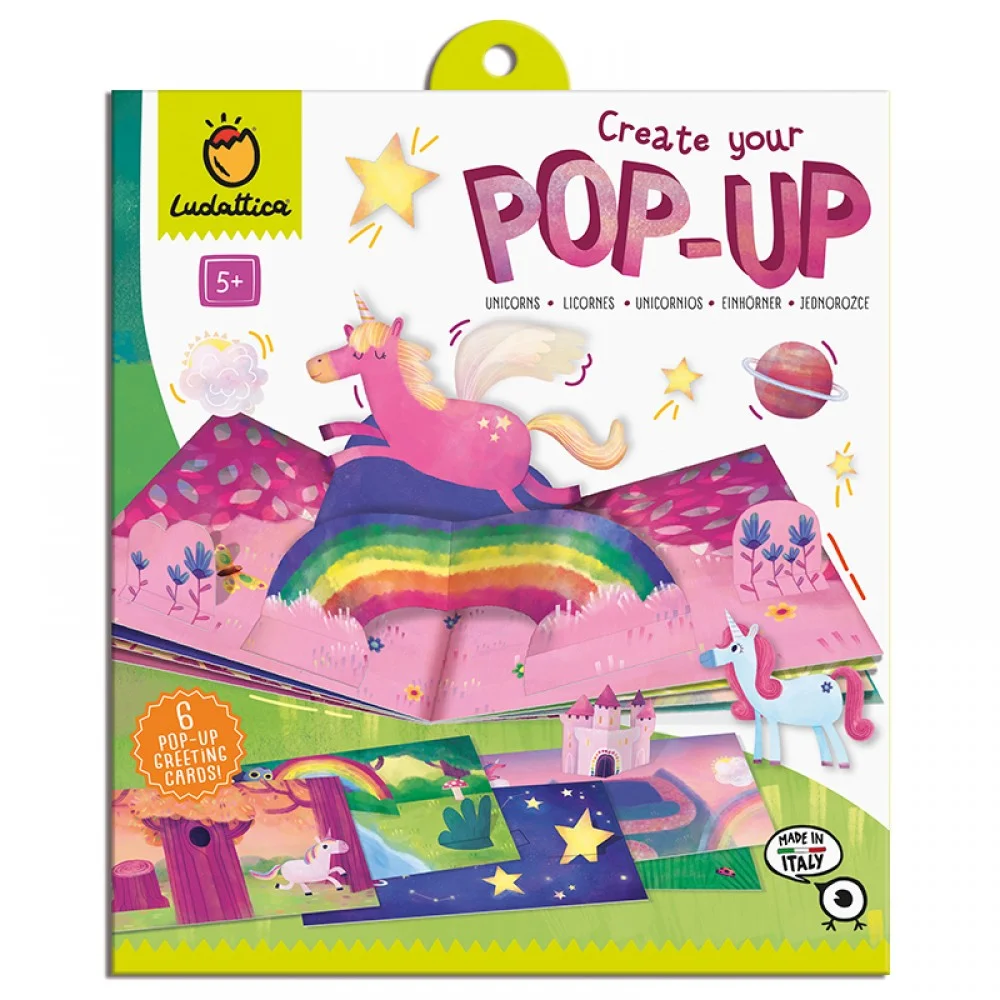 Φωτογραφία προϊόντος: Ludattica Create Your First Pop Up - Unicorns