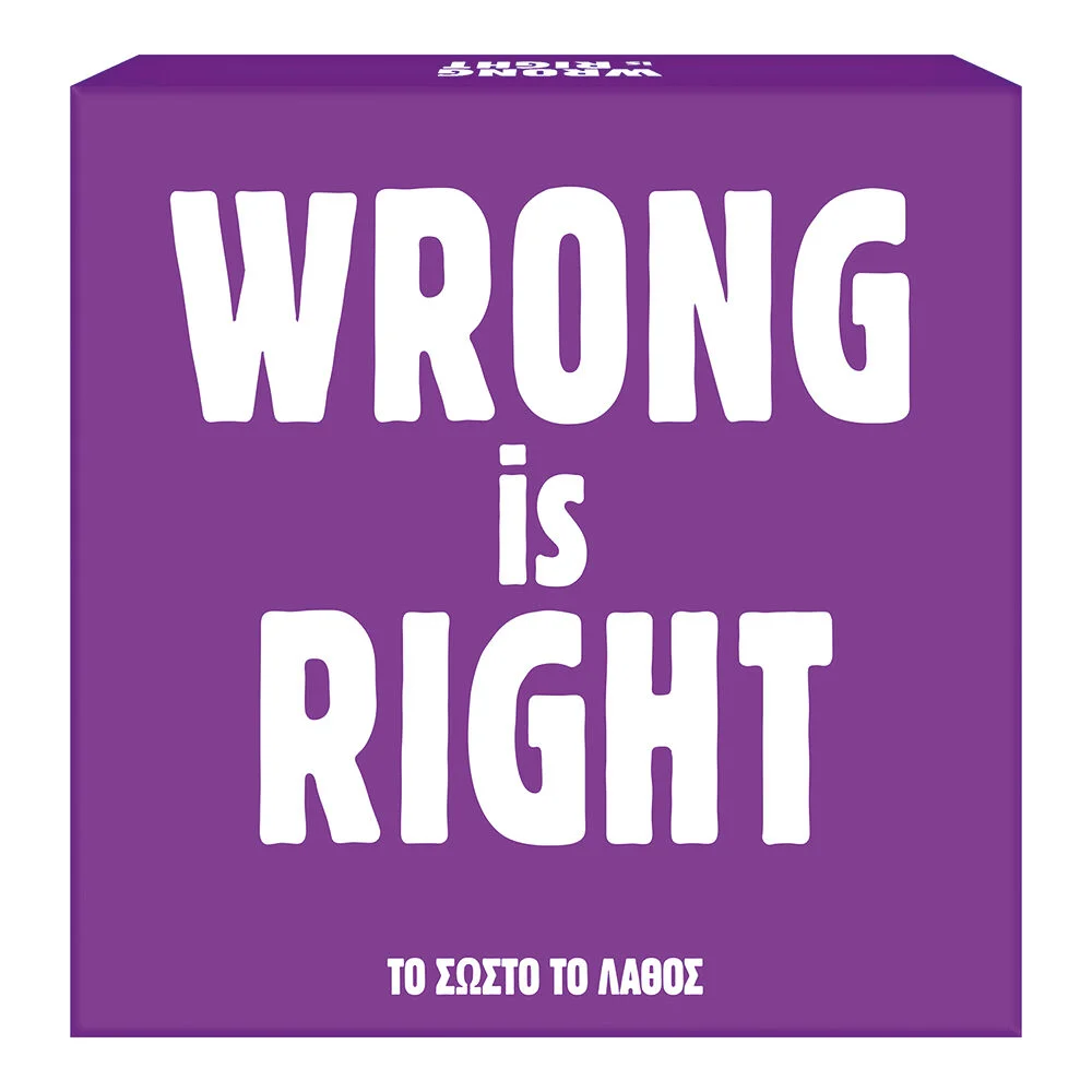 Φωτογραφία προϊόντος: AS Games Wrong Is Right Επιτραπέζιο Παιχνίδι Gift Games Για Ηλικίες 15+ Χρονών Και 2-6 Παίκτες