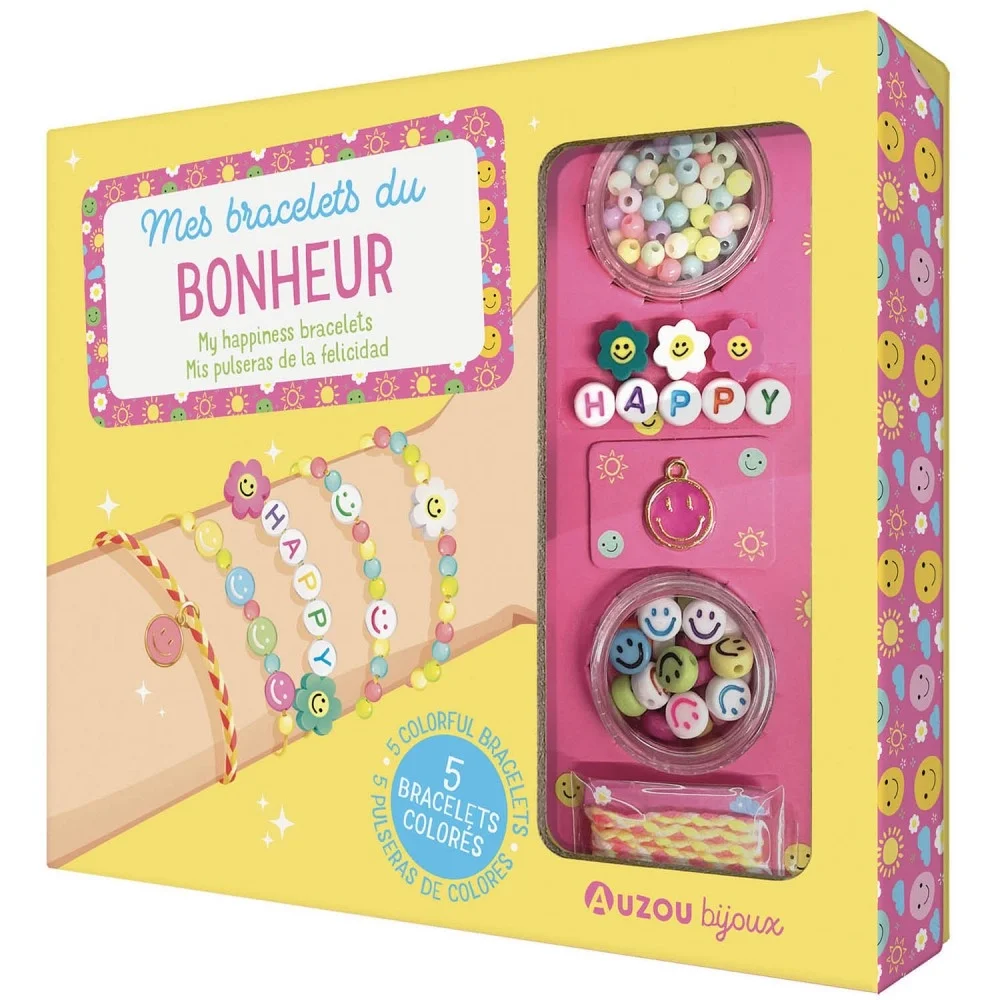 Φωτογραφία προϊόντος: Auzou The Jewellery Factory (Medium DIY Kit) - My Happiness Bracelets
