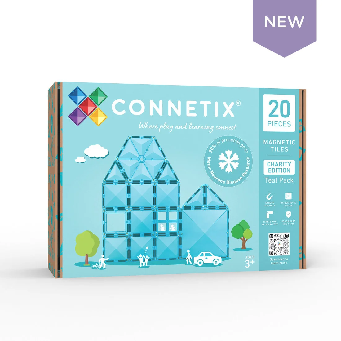 Φωτογραφία προϊόντος: Connetix Charity Pack Teal 20 pc