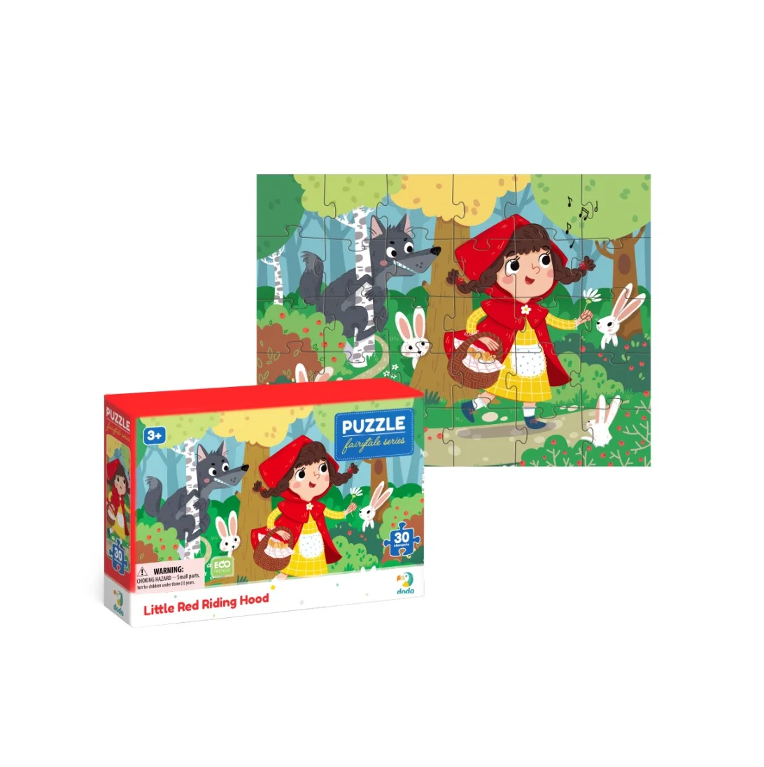 Φωτογραφία προϊόντος: Dodo Puzzles Fairytale Series Η Κοκκινοσκουφίτσα (30pcs)