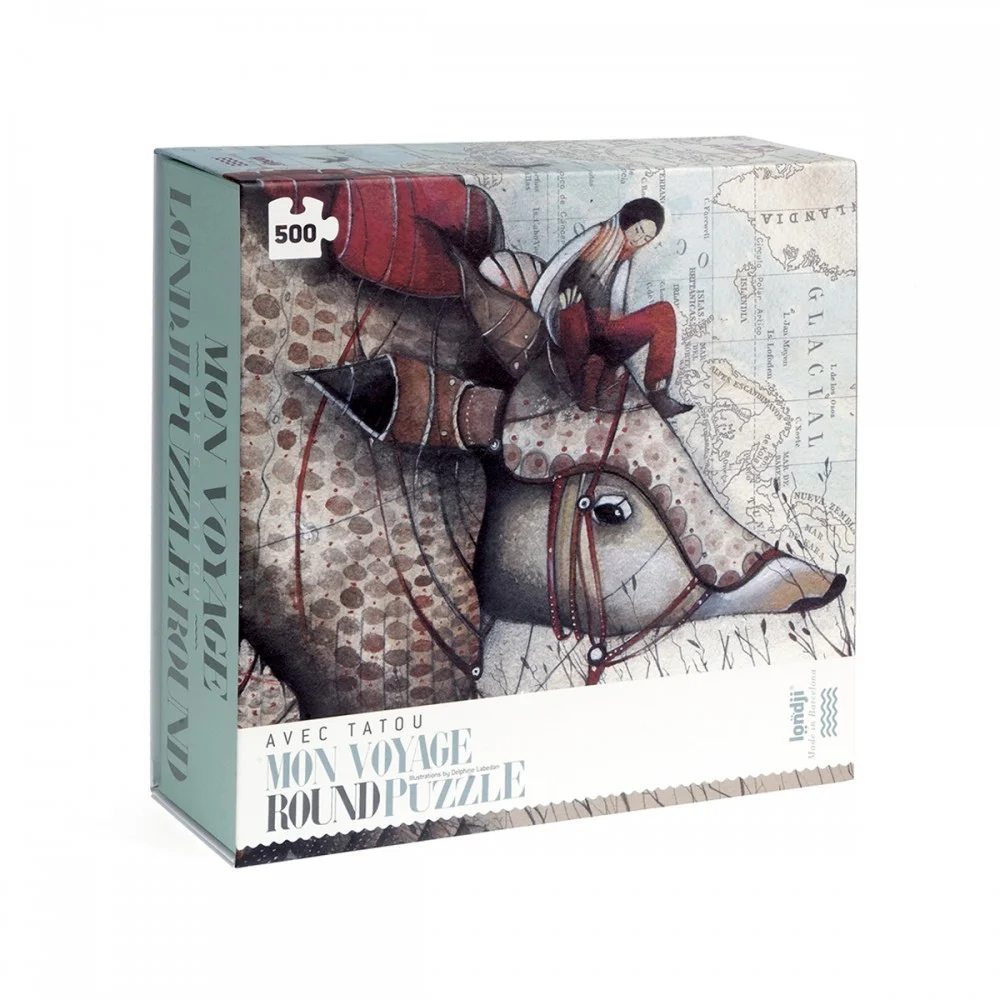 Φωτογραφία προϊόντος: Londji Avec Tatou - 500 pcs - Round Puzzle