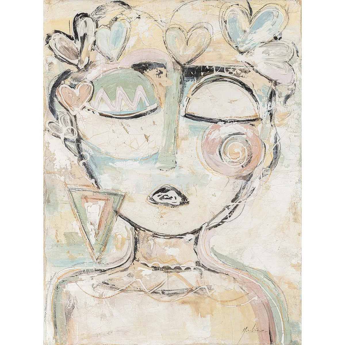 Φωτογραφία προϊόντος: ArteLibre Πίνακας "Abstract" Καμβάς 50x70cm