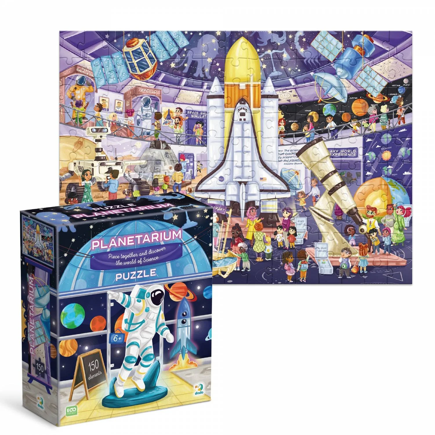 Φωτογραφία προϊόντος: Dodo Puzzles Πλανητάριο(150pcs)