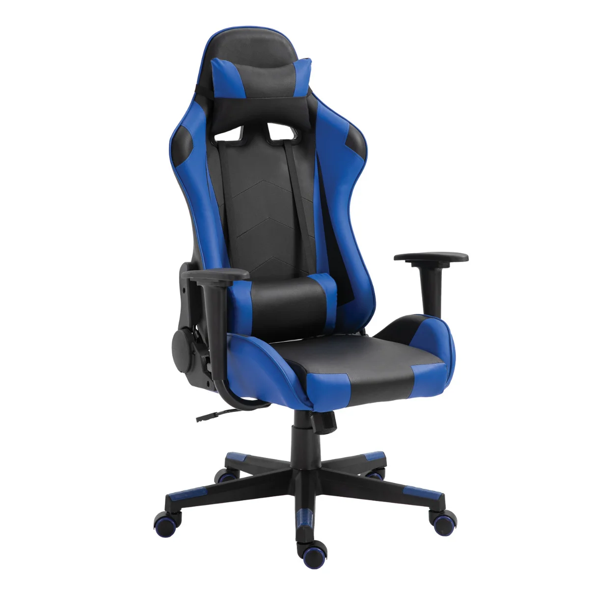 Φωτογραφία προϊόντος: ArteLibre Καρέκλα Γραφείου Gaming NAVAN Μπλε/Μαύρο PVC 68x53x122-131cm