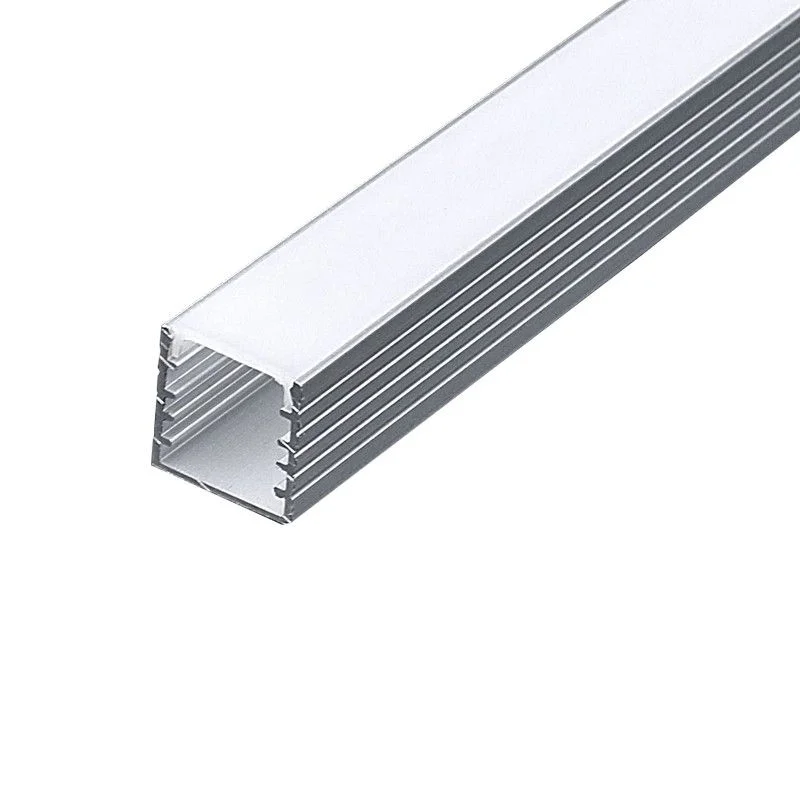 Φωτογραφία προϊόντος: DEEP ALUMINUM PROFILE WITH OPAL COVER 1m pc