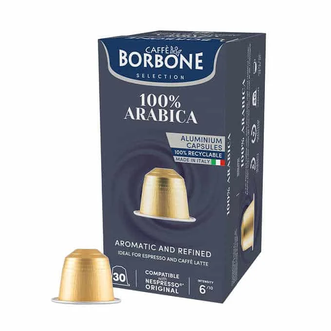 Φωτογραφία προϊόντος: Borbone 100% Arabica Aluminium 30 τμχ | Nespresso