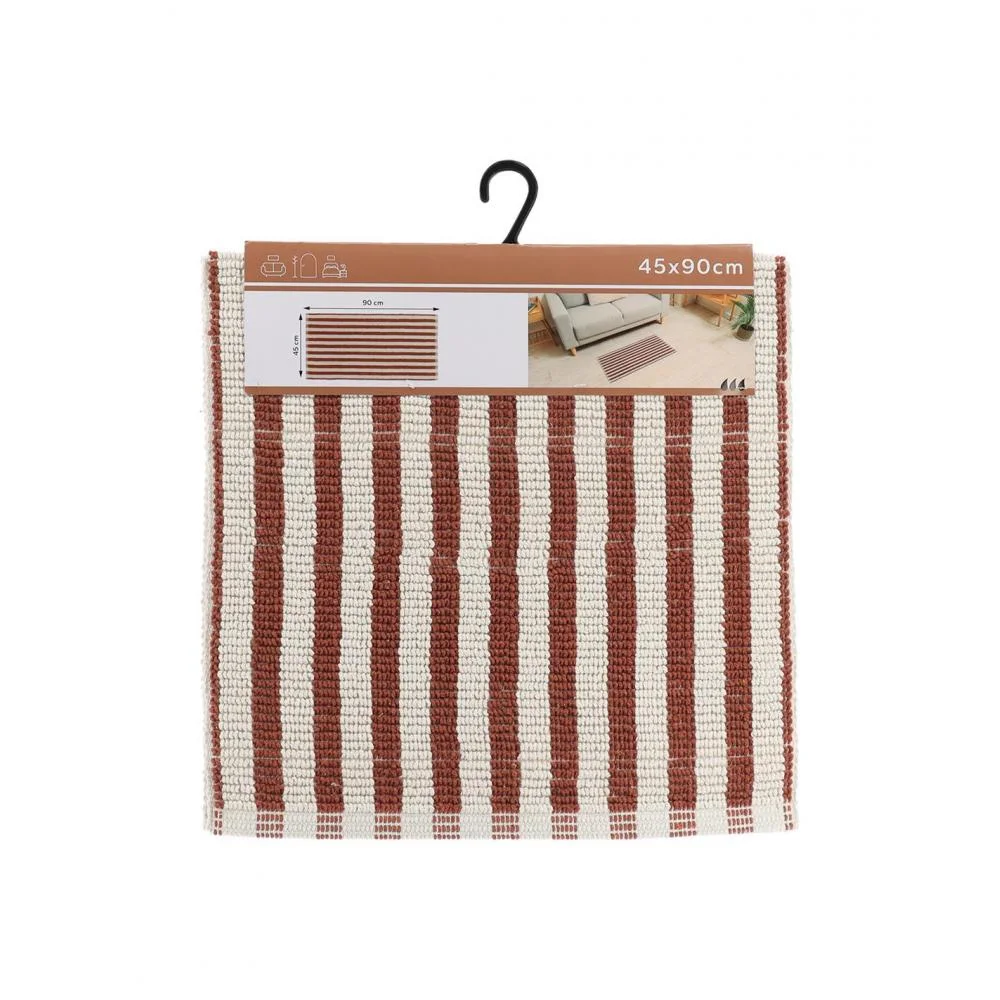 Φωτογραφία προϊόντος: Plastona Χαλάκι μπάνιου "MOCHA STRIPES" 45x90cm