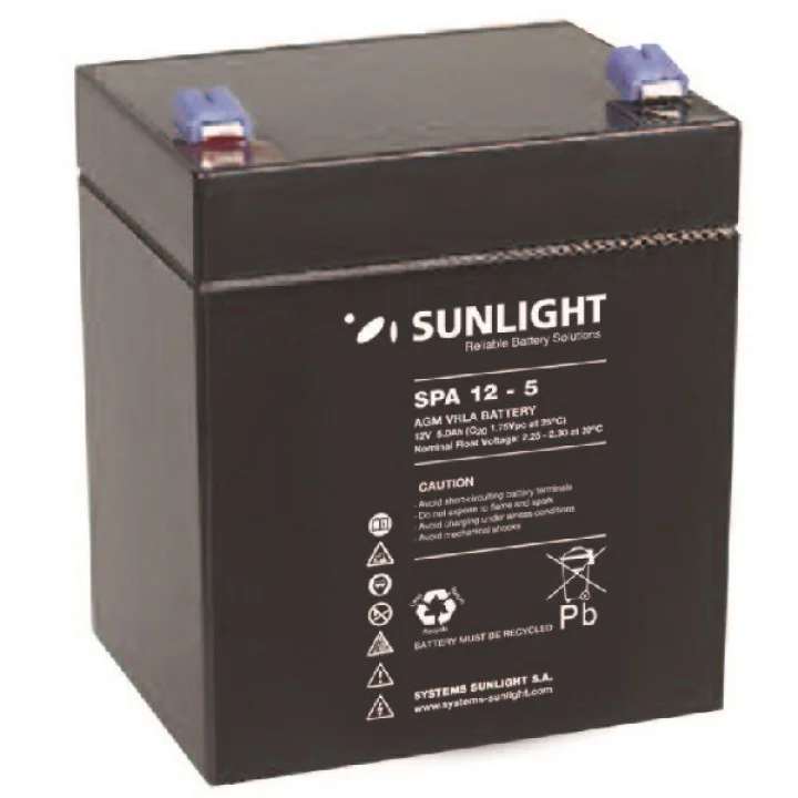Φωτογραφία προϊόντος: Sunlight SPA 12-5 12V 5Ah για UPS