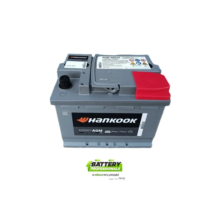 Φωτογραφία προϊόντος: Hankook AGM 56020 12V 60Ah