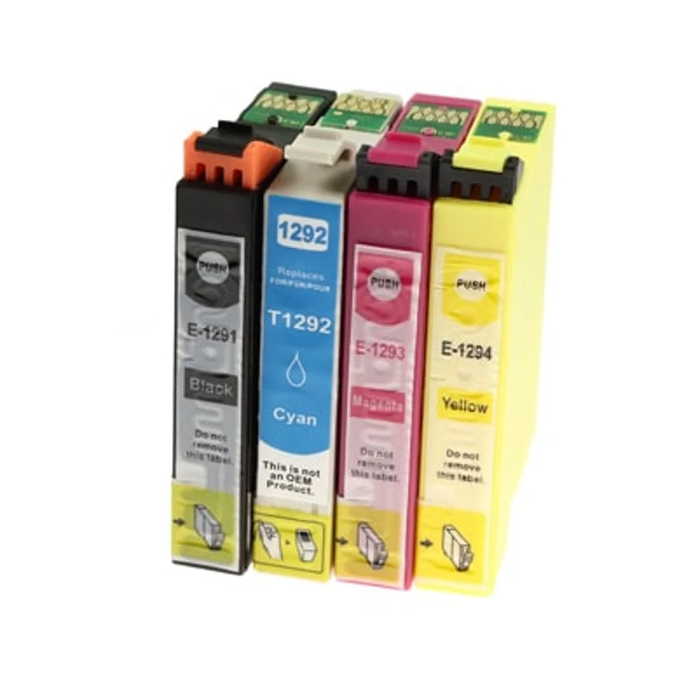 Φωτογραφία προϊόντος: Multipack 4 συμβατών μελανιών (Τ1291-Τ1294) για Epson (C13T12954010) (T1295)