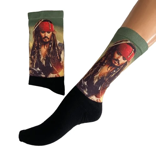 Φωτογραφία προϊόντος: Κάλτσες με print Jack Sparrow