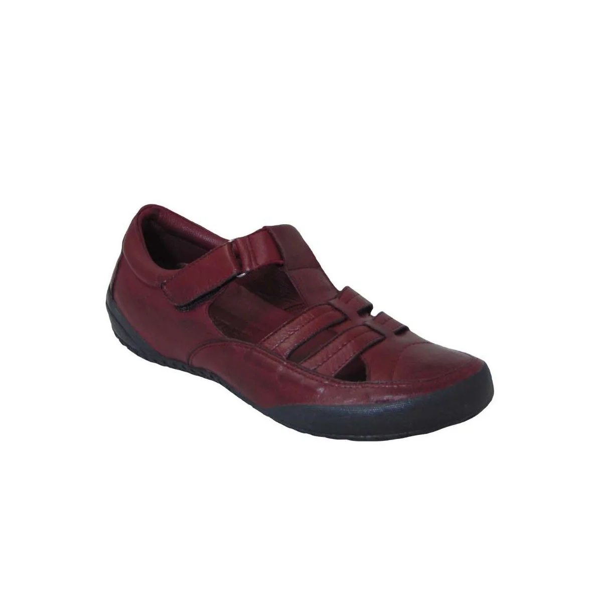 Φωτογραφία προϊόντος: Salvatore Shoes 0675-009 Γυναικείo Δερμάτινo Casual Μπορντό 37456