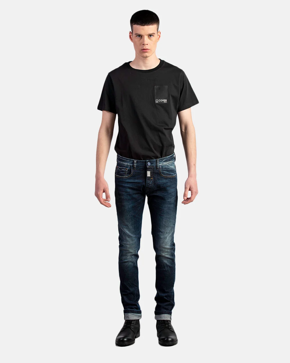 Φωτογραφία προϊόντος: COVER DENIM ΠΑΝΤΕΛΟΝΙ DENIS F0449. #1a1f37