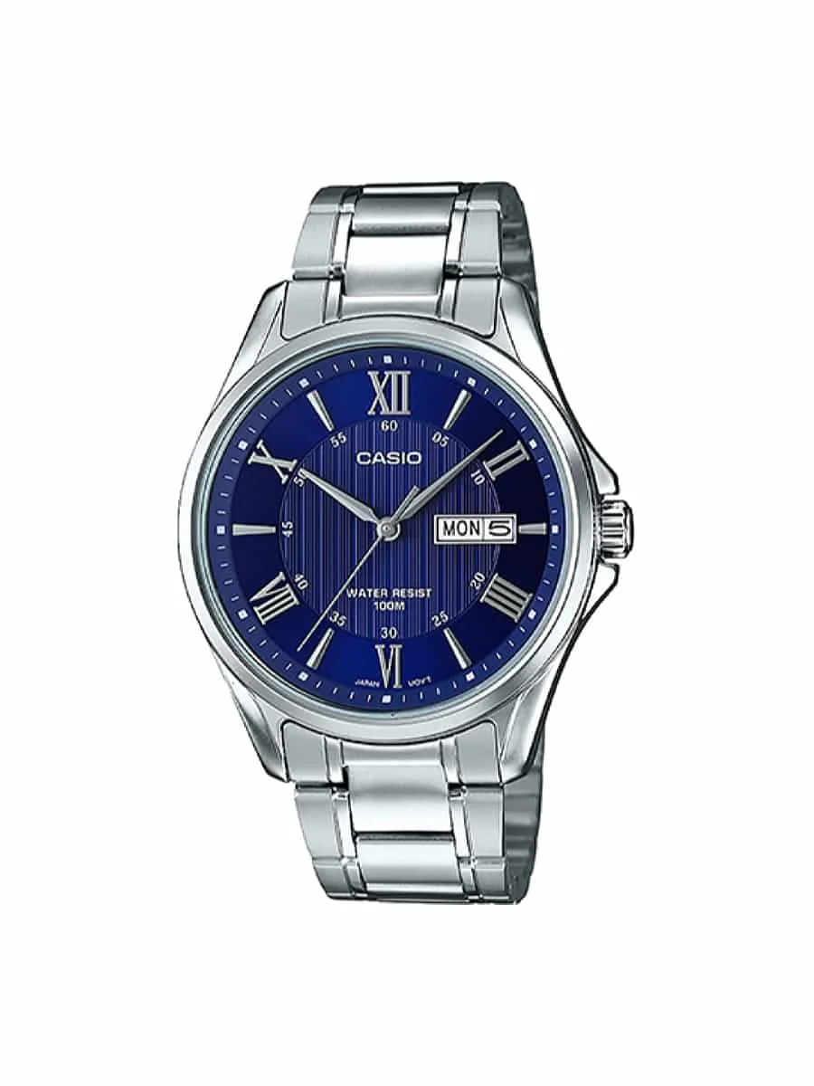 Φωτογραφία προϊόντος: Casio Standard MTP-1384D-2AVEF ασημί ανδρικό ρολόι