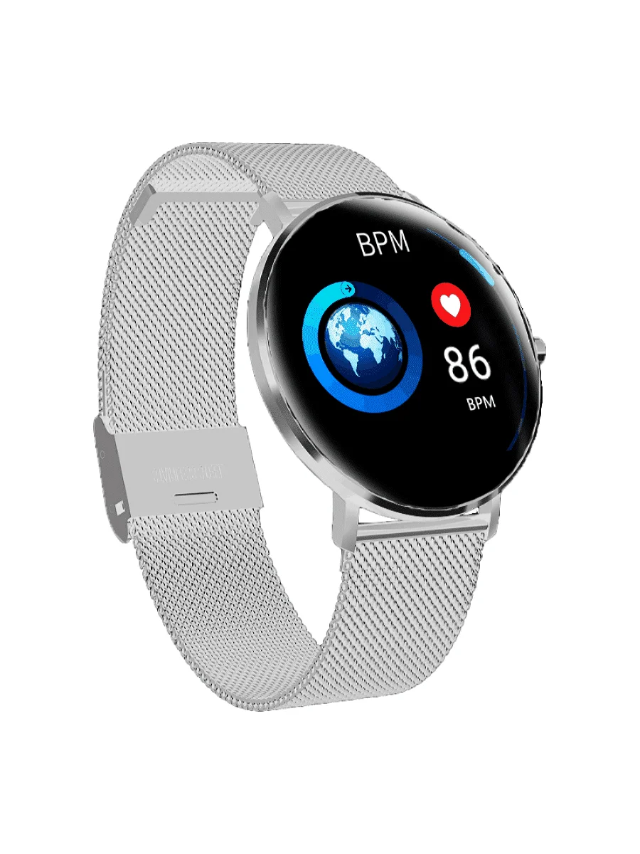 Φωτογραφία προϊόντος: DAS.4 smartwatch SL14-70027 ασημί μπρασελέ