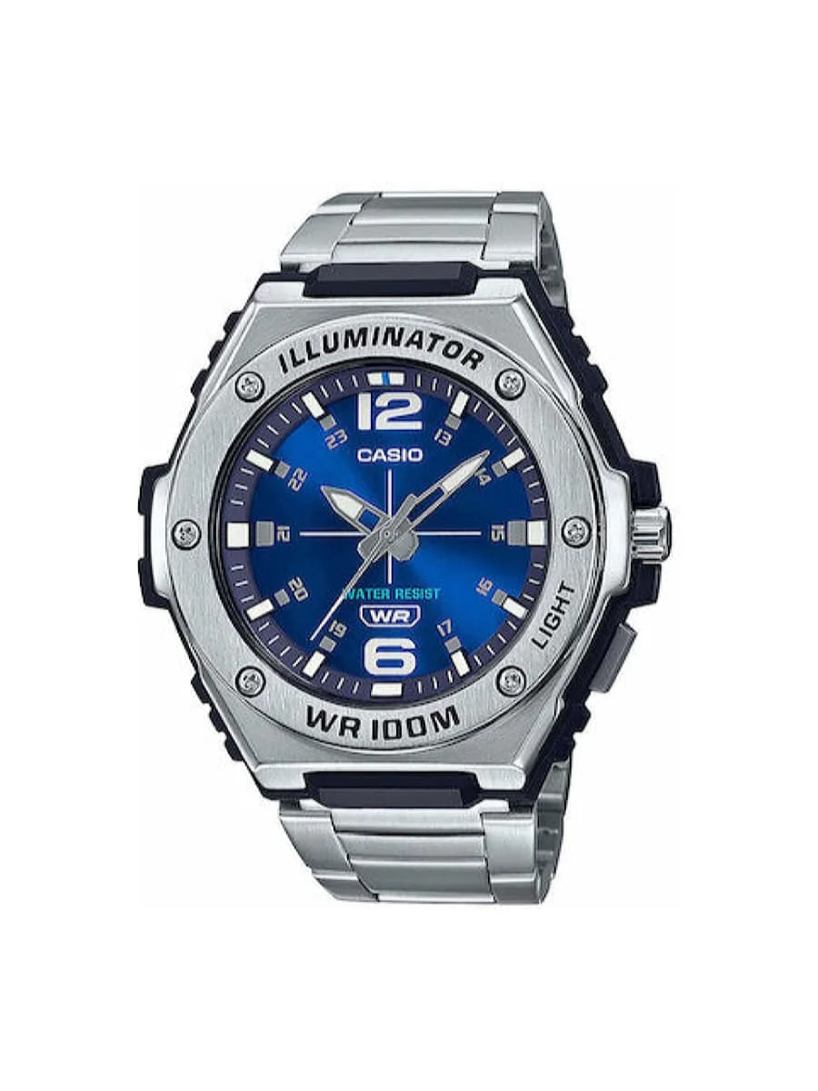 Φωτογραφία προϊόντος: Casio MWA-100HD-2AVEF ασημί ψηφιακό ρολόι