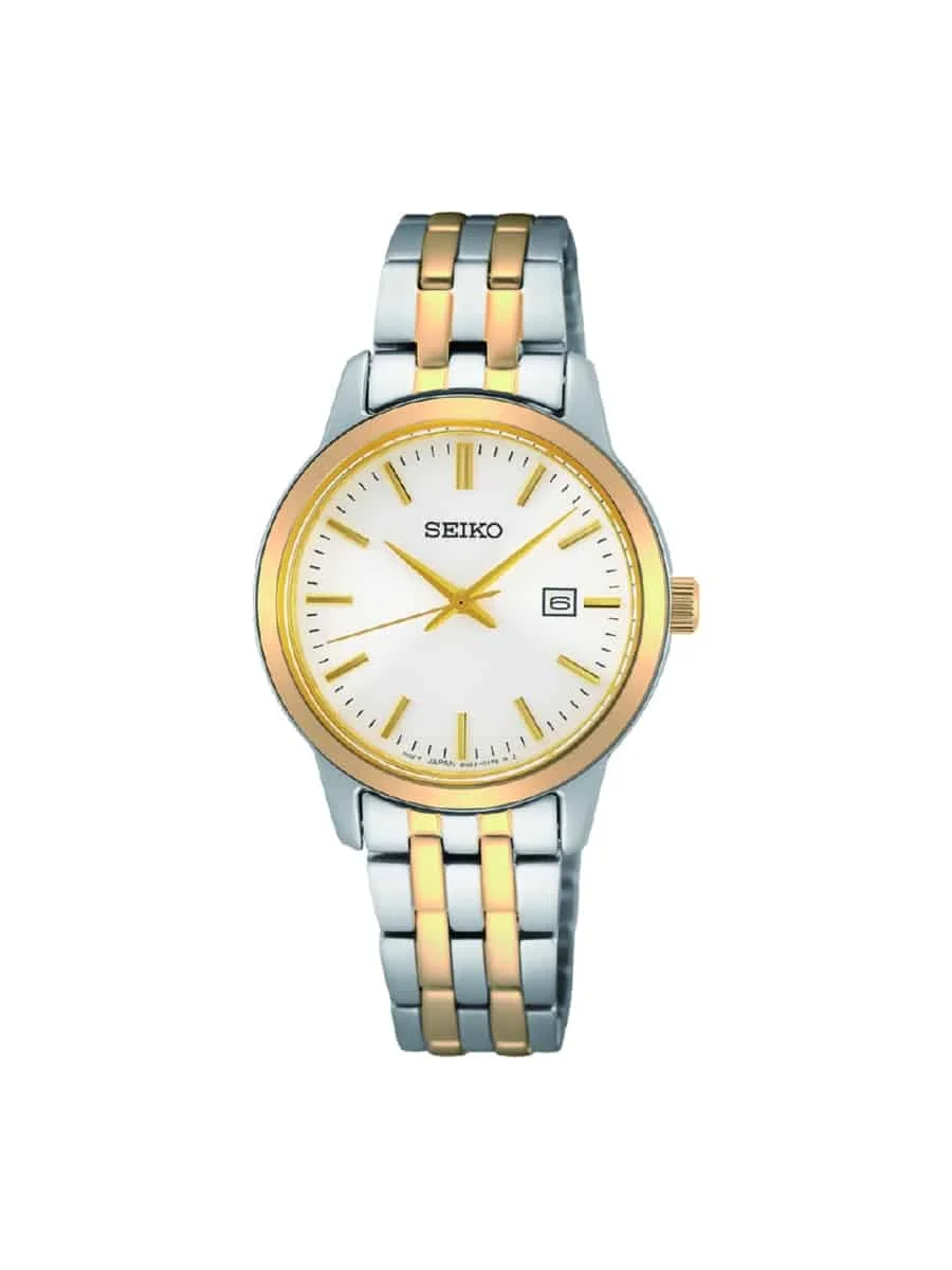 Φωτογραφία προϊόντος: SEIKO SUR410 Essential Time γυναικείο δίχρωμο μπρασελέ