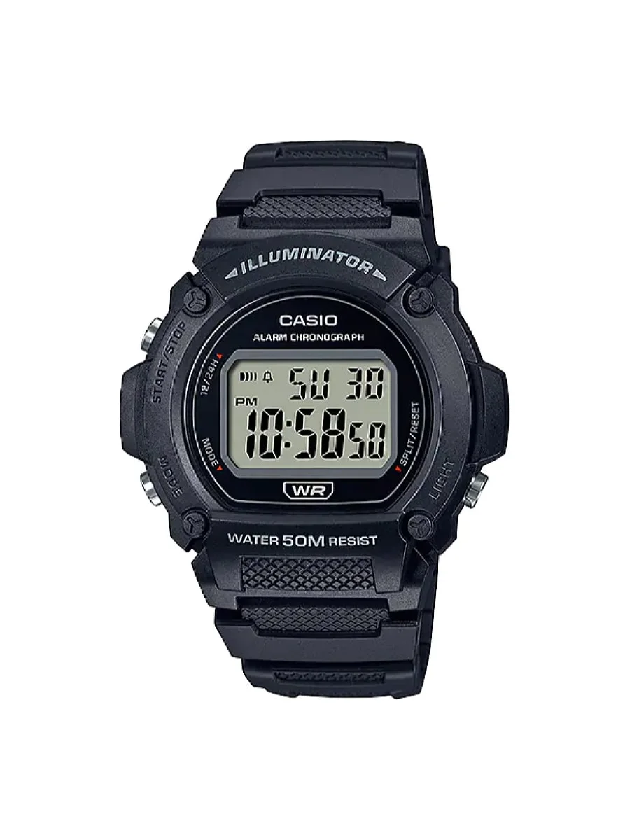 Φωτογραφία προϊόντος: Casio W-219H-1AVEF ψηφιακό ρολόι μαύρο