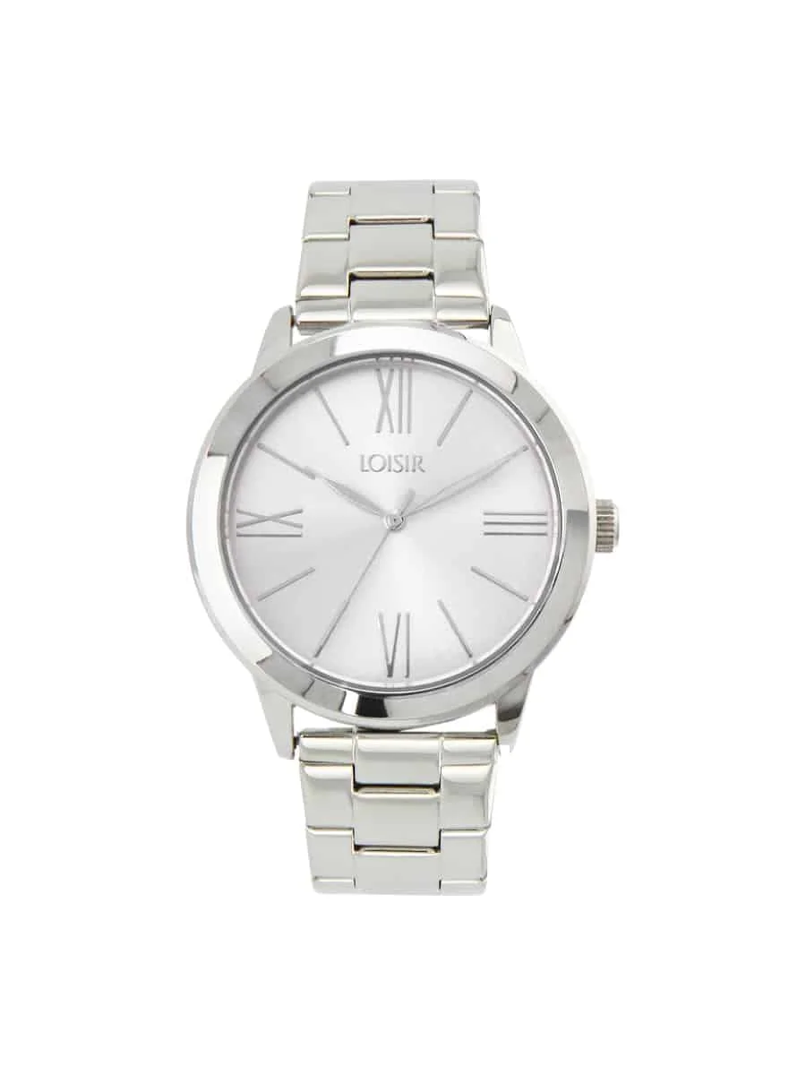 Φωτογραφία προϊόντος: Loisir 11L03-00275 City chic ασημί μπρασελέ