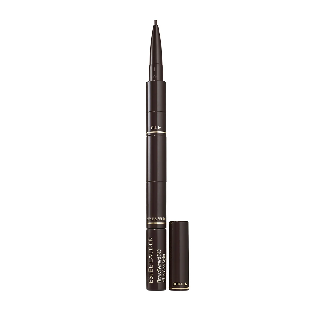Φωτογραφία προϊόντος: ESTEE LAUDER Estée Lauder BrowPerfect 3D All-In-One Styler Μολύβι Φρυδιών 3-σε-1 με Πούδρα και Gel 0.07g - Blackened Brown