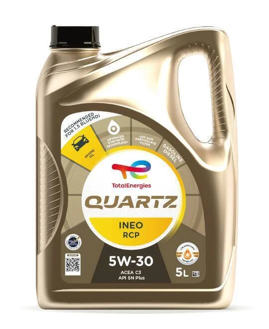 Φωτογραφία προϊόντος: Total Quartz Ineo RCP 5W30 Συνθετικό Λάδι Αυτοκινήτου 5L