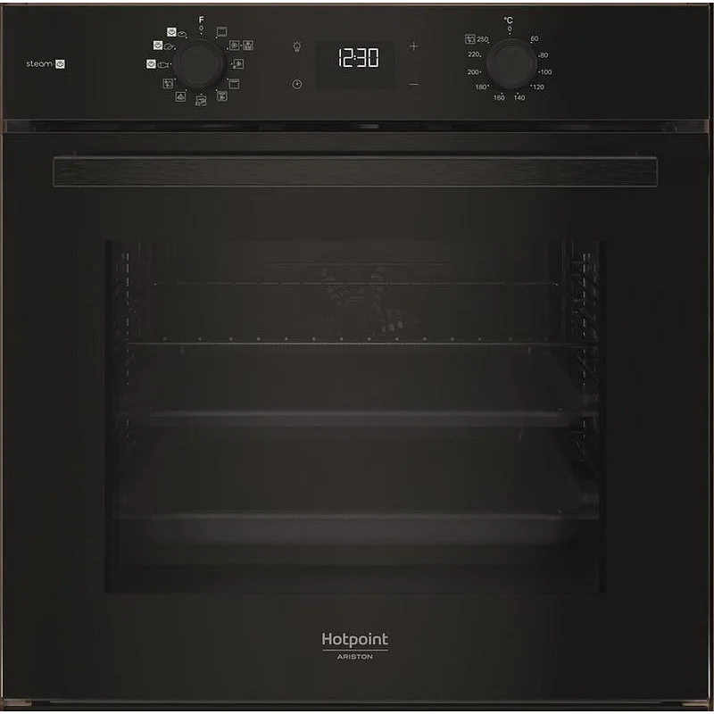 Φωτογραφία προϊόντος: OEM Hotpoint-Ariston HAO 458HS B Φούρνος άνω Πάγκου 71lt Π56.8εκ. Υδρόλυση Μαύρος