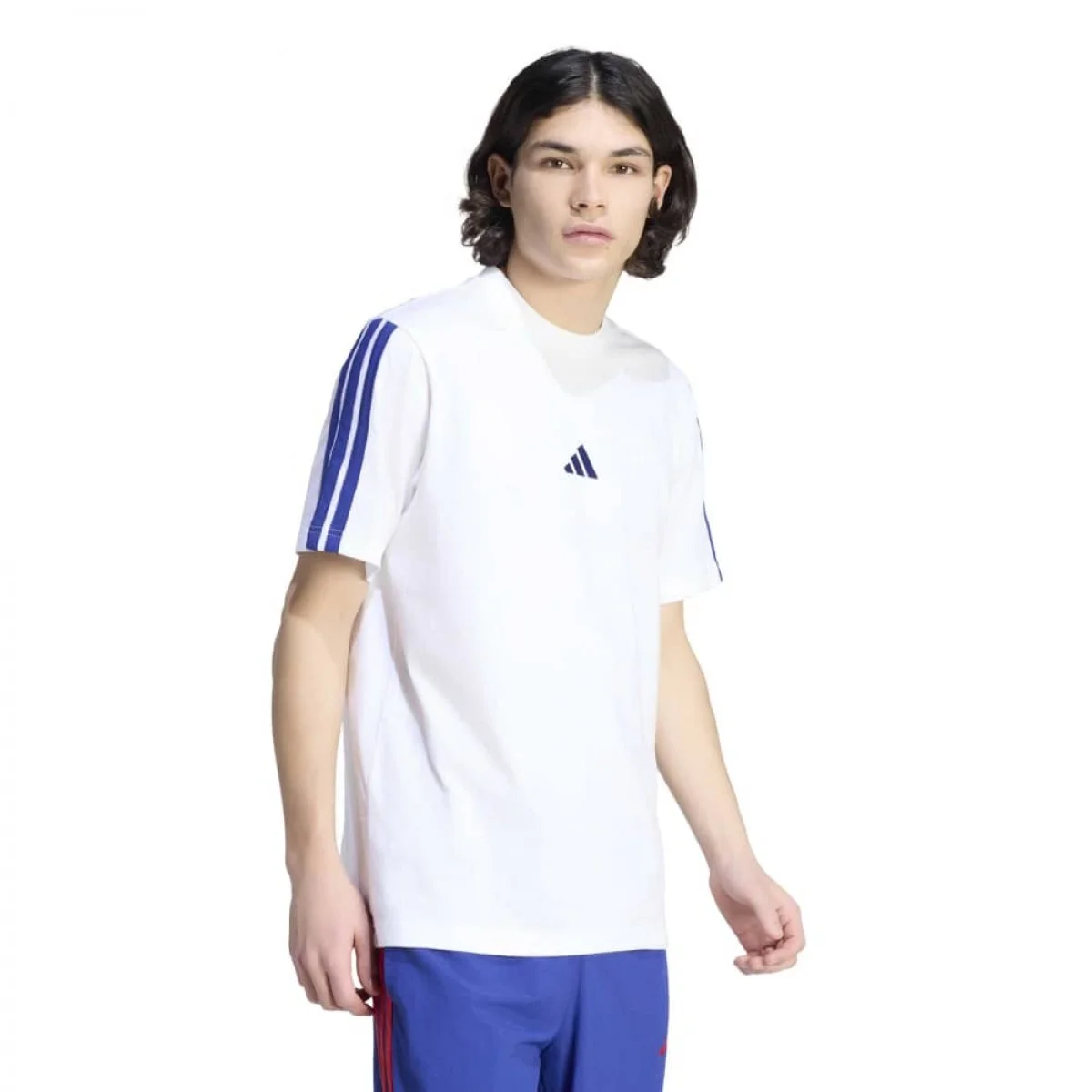 Φωτογραφία προϊόντος: Adidas Essentials Three Stripes Αθλητικό T-shirt Λευκό