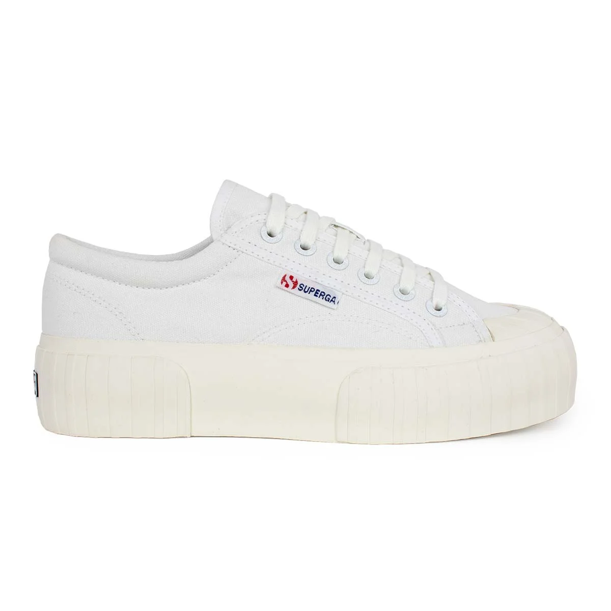 Φωτογραφία προϊόντος: SUPERGA 2631 STRIPE PLATFORM - ΛΕΥΚΟ
