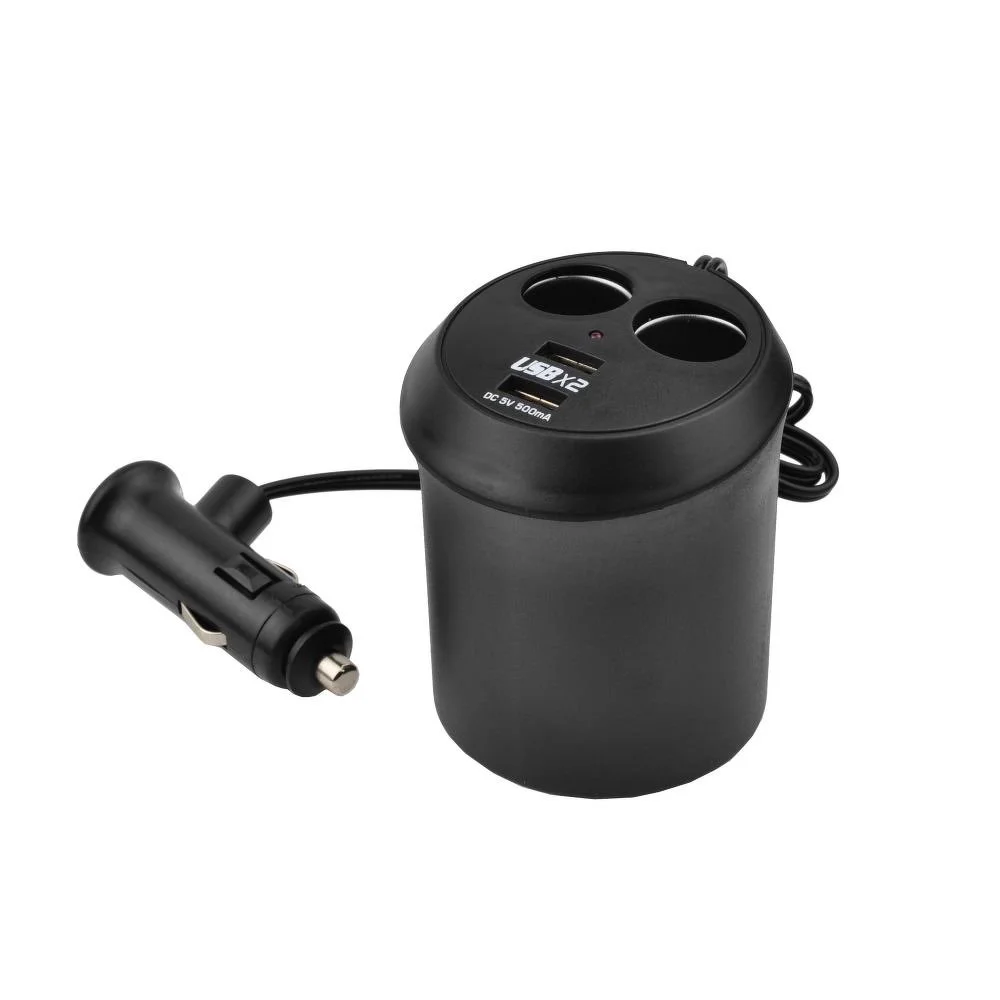 Φωτογραφία προϊόντος: Car charger splitter MUG KUBEK ( 2+2USB) v1