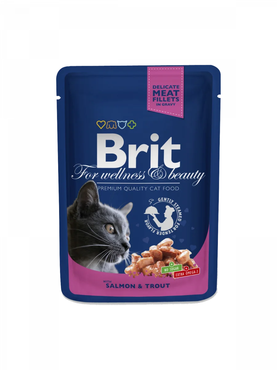 Φωτογραφία προϊόντος: Brit Premium® Pouches Salmon + Trout