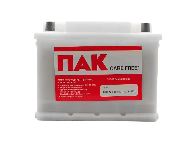 Φωτογραφία προϊόντος: ΠΑΚ 65506 12V 55Ah 255A (DIN)