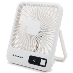 Φωτογραφία προϊόντος: Morris MDF-15239 Ανεμιστηράκι 5W USB Αναδιπλούμενο Λευκό