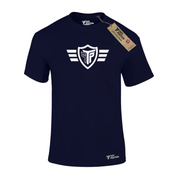 Φωτογραφία προϊόντος: T-SHIRT ΑΝΔΡΙΚΟ ΒΑΜΒΑΚΕΡΟ 150GR, TAKEPOSITION, WHITE TP ARMY, Μαυρο/ Medium, 307-0026-prosf