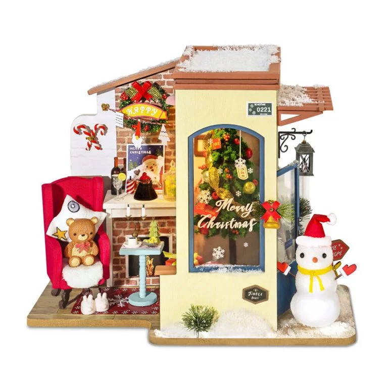 Φωτογραφία προϊόντος: Rolife Snow House DG18 DIY Wooden Dollhouse