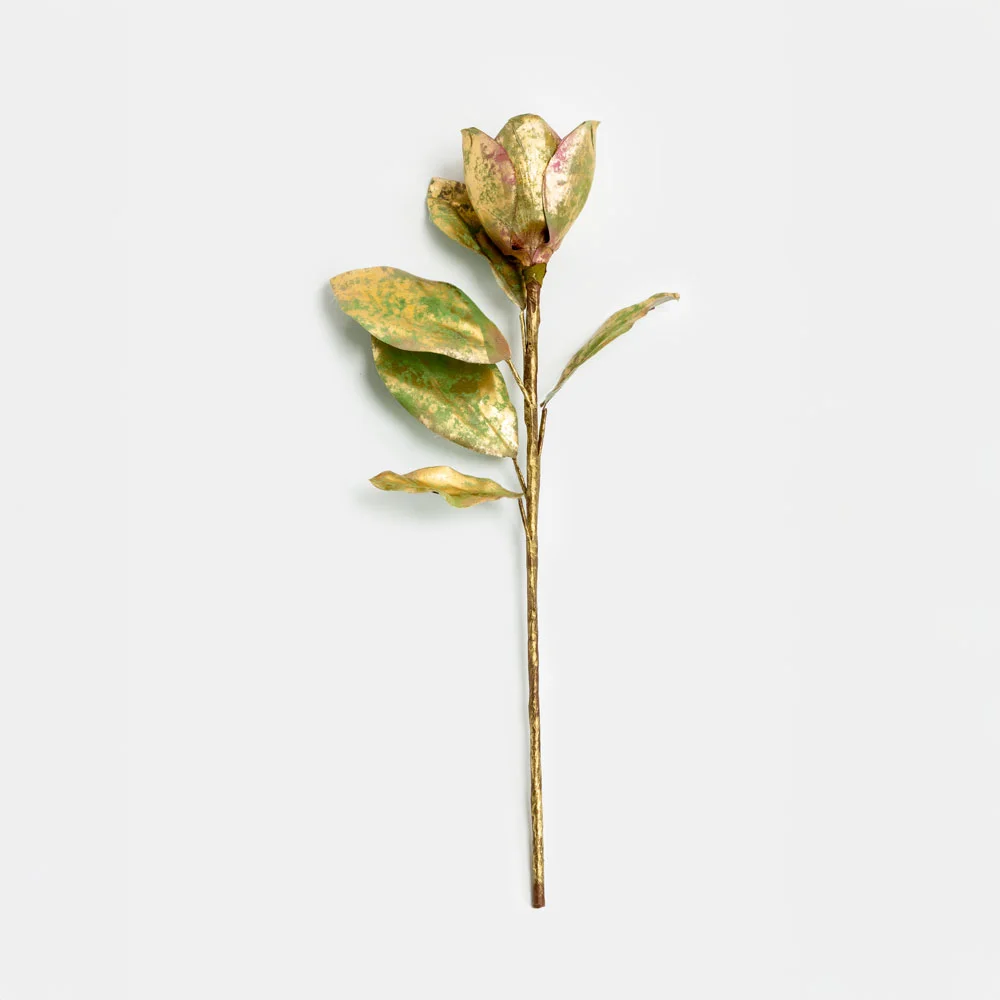 Φωτογραφία προϊόντος: MAGNOLIA ΛΟΥΛΟΥΔΙ ΤΕΧΝΗΤΟ 58cm ΥΦΑΣΜΑ ΠΡΑΣΙΝΟ ΧΡΥΣΟ PVC