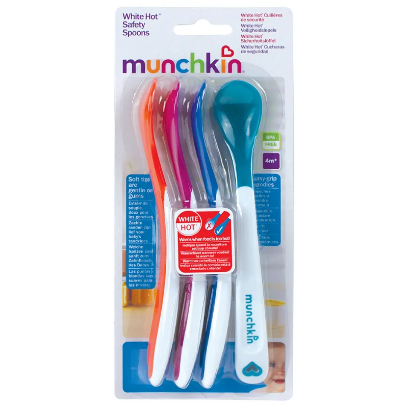 Φωτογραφία προϊόντος: Munchkin Κουτάλια Θερμοκρασίας White Hot Safety Spoons