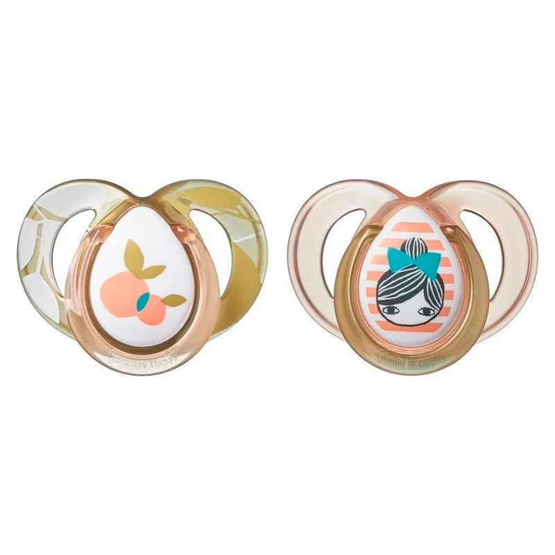 Φωτογραφία προϊόντος: Tommee Tippee Moda Πιπίλα Σιλικόνης 6-18M Ροζ