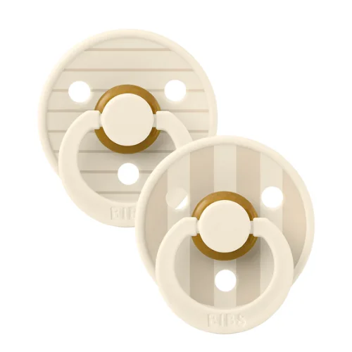 Φωτογραφία προϊόντος: BIBS – STUDIO COLLECTION ΣΕΤ ΠΙΠΙΛΕΣ 2ΤΜΧ – PIN VANILLA MIX – ΣΤΡΟΓΓΥΛΗ No1