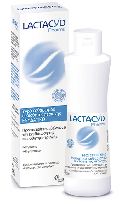 Φωτογραφία προϊόντος: Lactacyd Pharma Moisturizing Ενυδατικό Yγρό Καθαρισμού Ευαίσθητης Περιοχής, 250ml