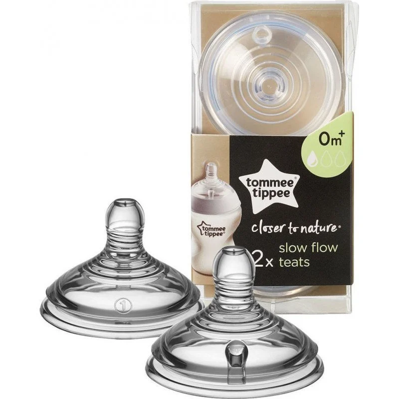 Φωτογραφία προϊόντος: Tommee Tippee CTN Θηλή Σιλικόνης 0Μ+ (2τμχ)